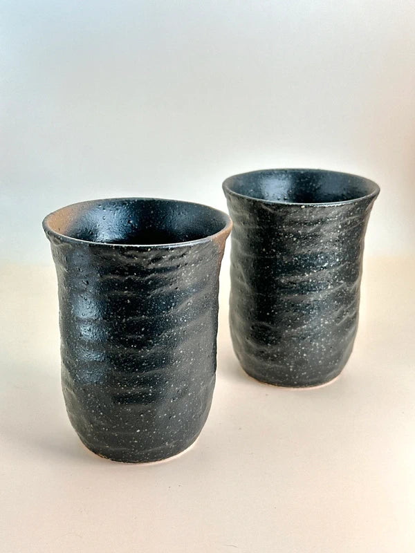 TB18 - Tasses à thé japonaises Mino-yaki Seian Kiln 西庵窯