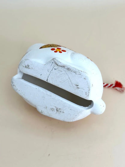 CB056 - Ornement cloche japonaise en argile Dorei 薬師窯