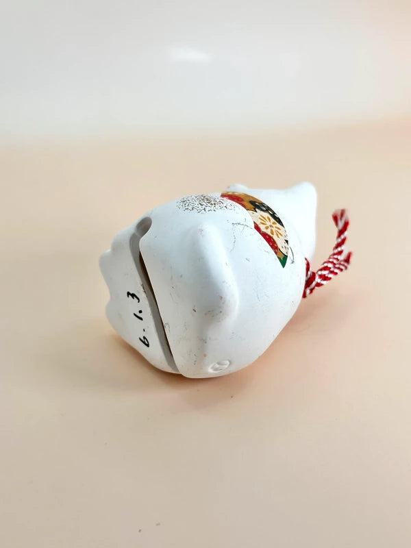 CB061 - Cloche en argile dorei du sanctuaire Minatogawa 湊川神社