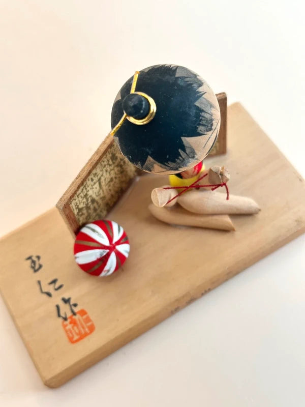 FT195 - Poupée Kokeshi Omiyage – Ibuki-yama