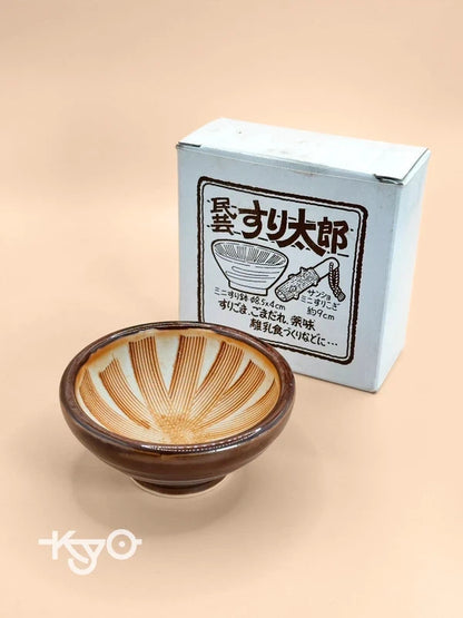 TB10 - Bol à sauce suribachi vintage japonais