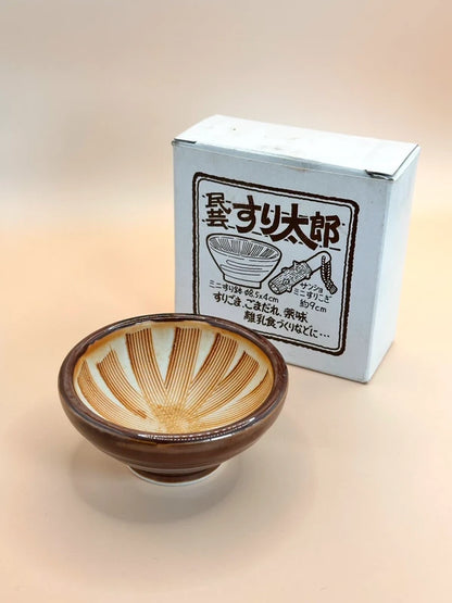 TB10 - Bol à sauce suribachi vintage japonais