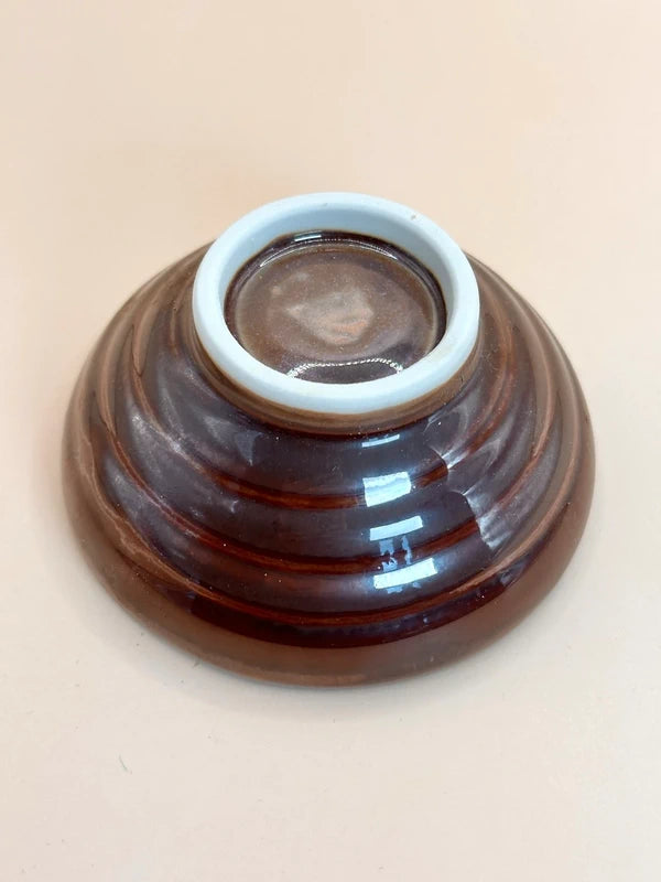 TB10 - Bol à sauce suribachi vintage japonais
