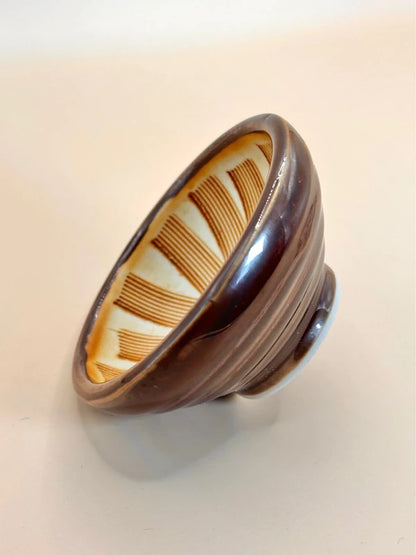 TB10 - Bol à sauce suribachi vintage japonais