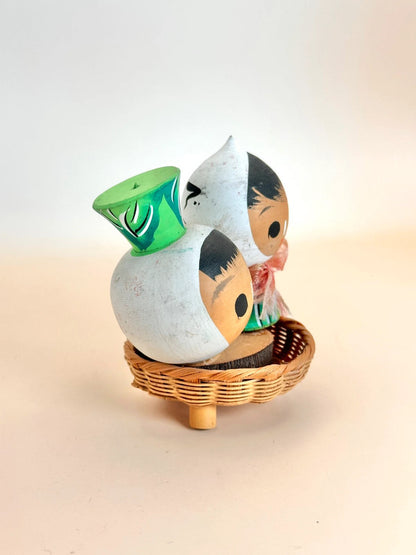 K10132 - Omiyage Daikon kokeshi from Kagoshima