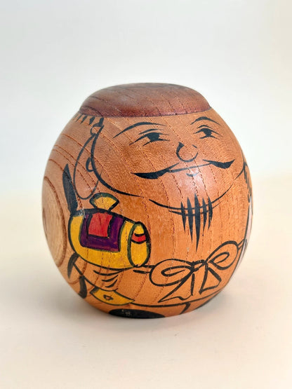 K10152 - Sōsaku Kokeshi Daikokuten de Shinkichi Matsutani 松谷伸吉