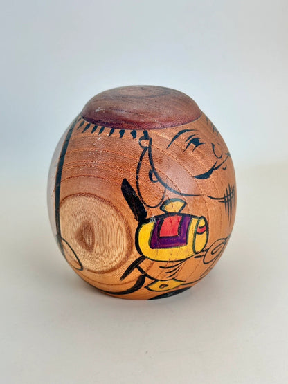 K10152 - Sōsaku Kokeshi Daikokuten de Shinkichi Matsutani 松谷伸吉