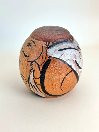 K10152 - Sōsaku Kokeshi Daikokuten de Shinkichi Matsutani 松谷伸吉