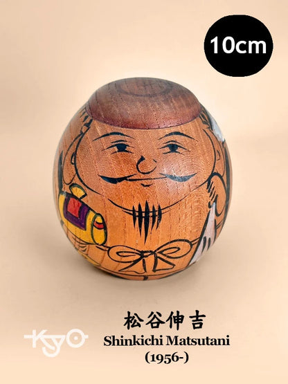 K10152 - Sōsaku Kokeshi Daikokuten de Shinkichi Matsutani 松谷伸吉