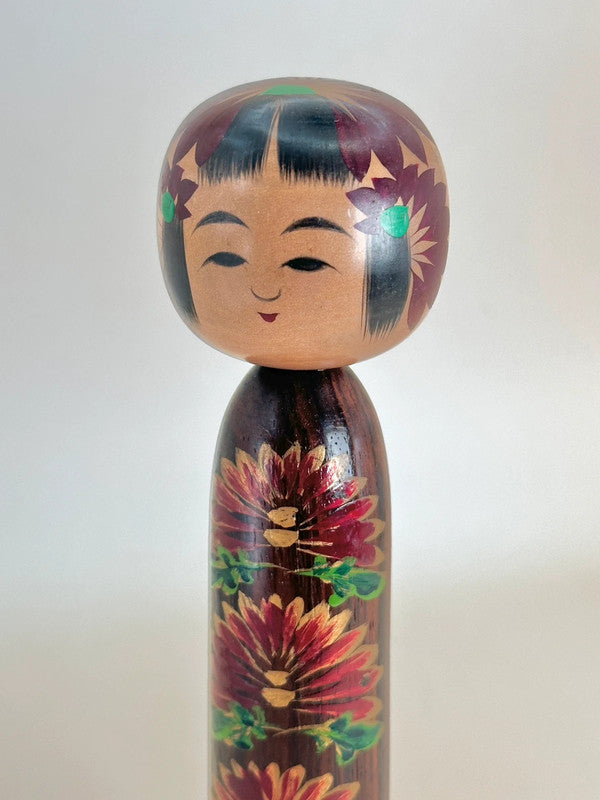 K15084 - Sosaku Shingata kokeshi by Hitokura Masakidō