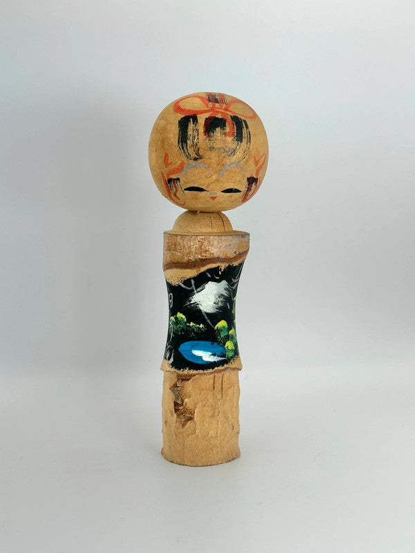 K20078 - Omiyage kokeshi Shirahone Onsen 白骨温泉