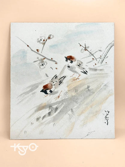 SHP104 - Vintage Original Shikishi artwork card