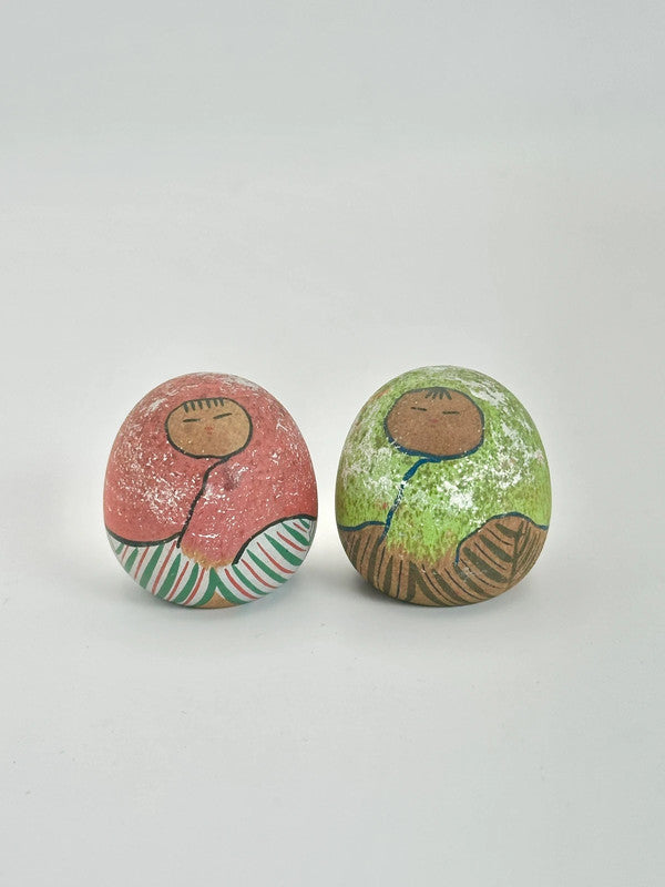 K05029 - Kokeshi Hime Daruma set