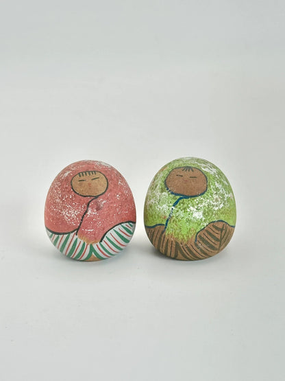 K05029 - Kokeshi Hime Daruma set