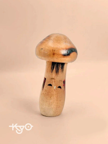 K10124 - Mushroom kokeshi doll