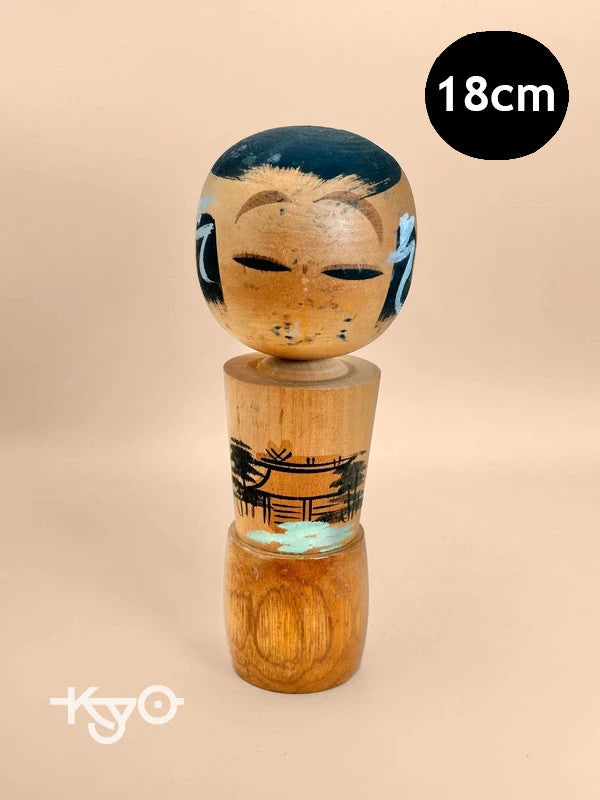 K18091 - Omiyage Onsen kokeshi doll