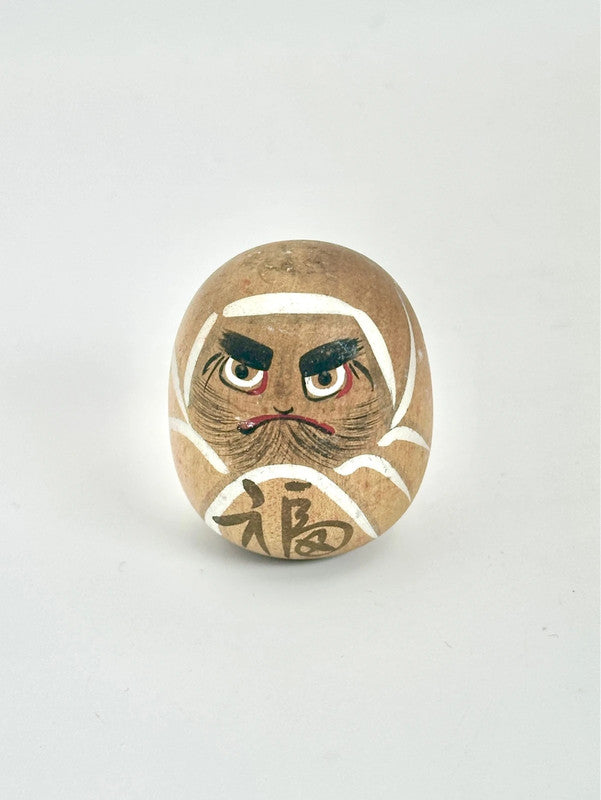 K05028 - Hand crafted wooden Yamanaka Daruma Doll
