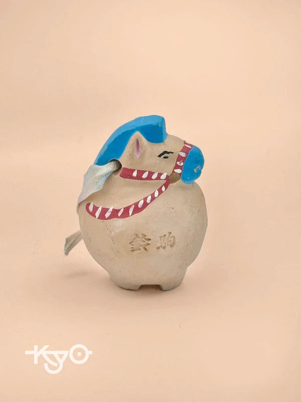 CB002 - Ornement cloche en argile Dorei Horse Miyazaki Jingu