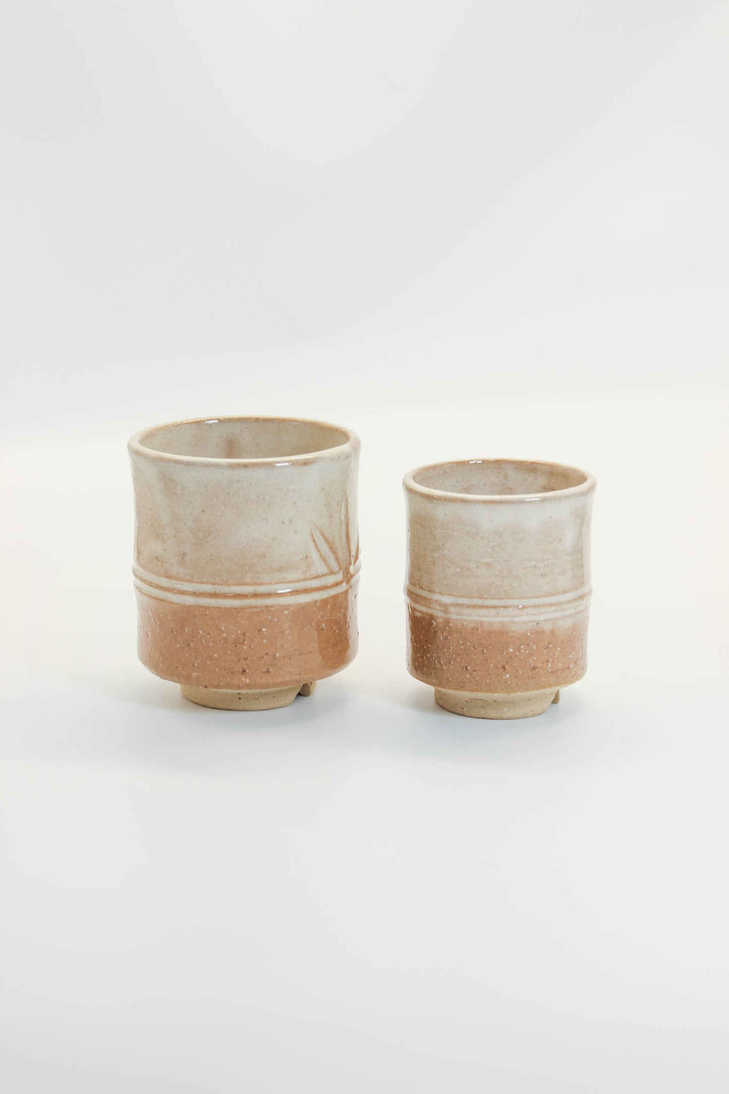 TB344 - Hagiden-gama Hagi-yaki tea cup 萩焼