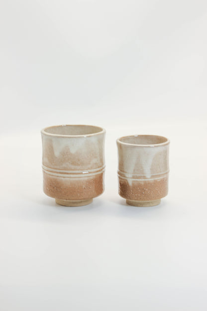 TB344 - Hagiden-gama Hagi-yaki tea cup 萩焼