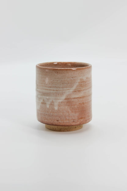 TB345 - Hagi-yaki yunomi tea cup 萩焼