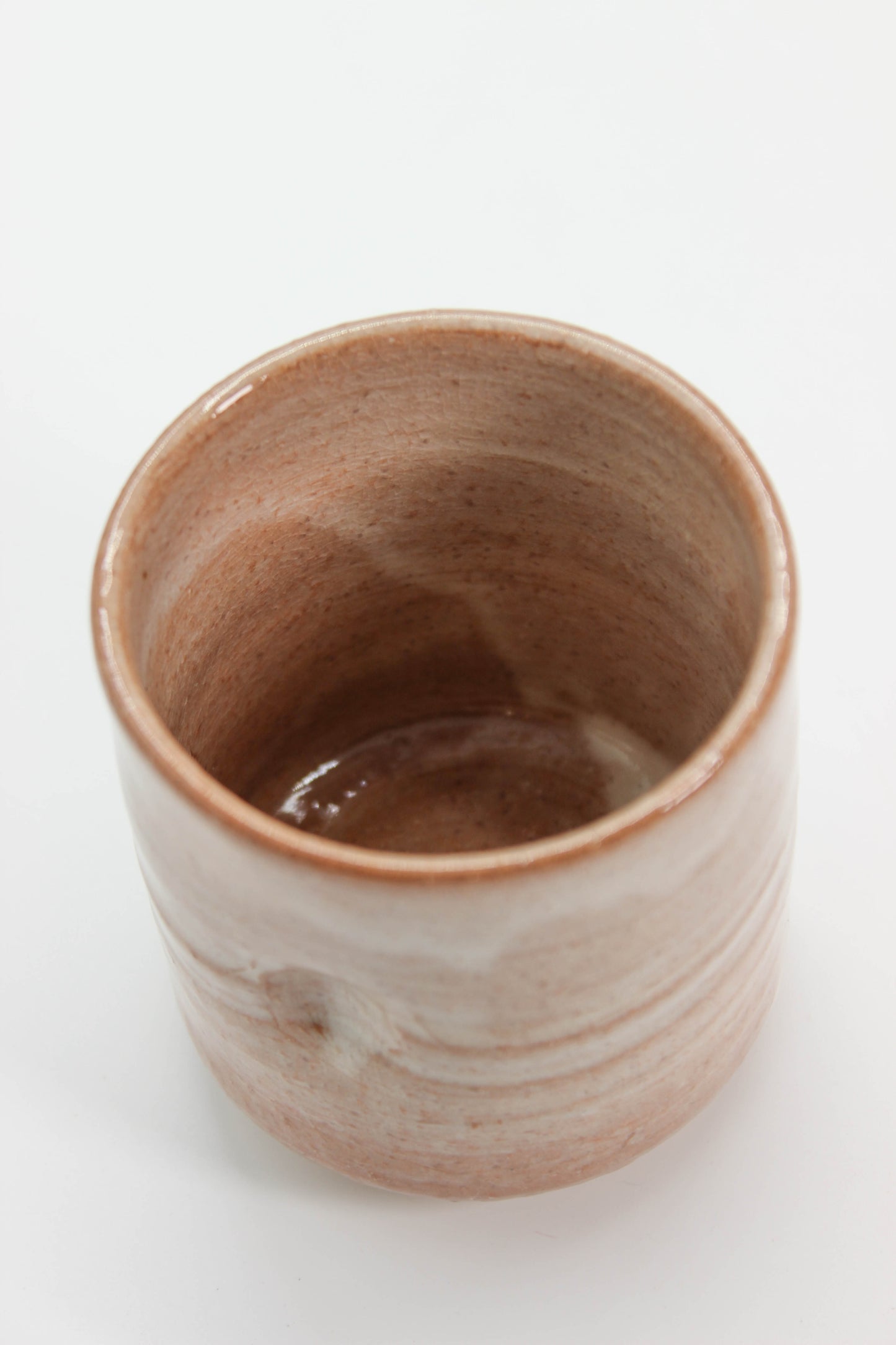 TB345 - Hagi-yaki yunomi tea cup 萩焼