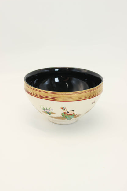 TC114 - Matcha bowl chawan Kyo-yaki 京焼
