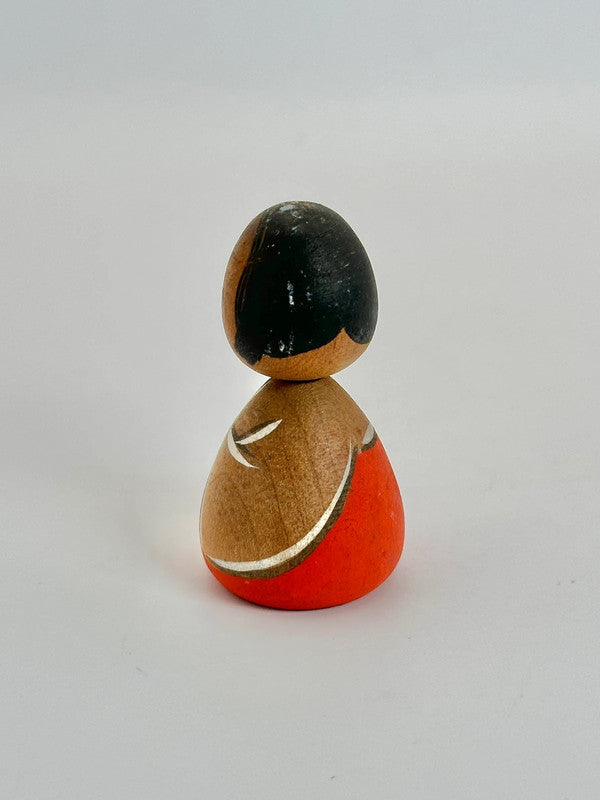 K05032 - Vintage Miko mini Kokeshi Doll