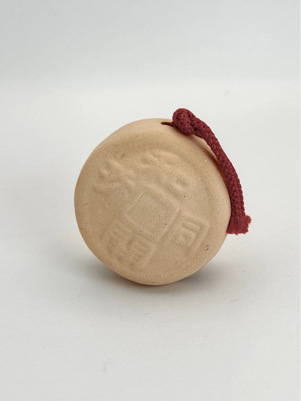 CB024 - Ornement cloche en argile Kozen Dorei 古銭鈴