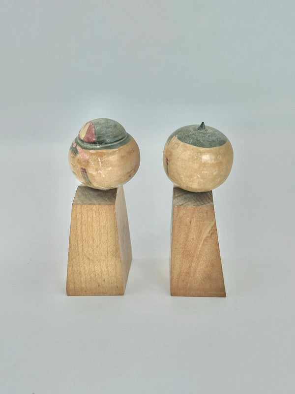 K05014 - Omiyage souvenir kokeshi shogi doll