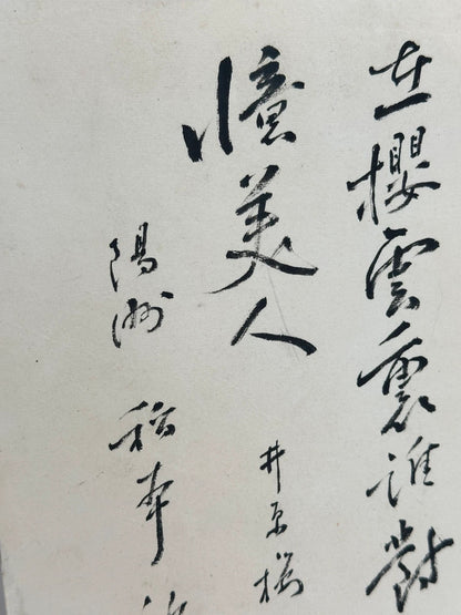 SHP66 - Original calligraphy of Maizurusan