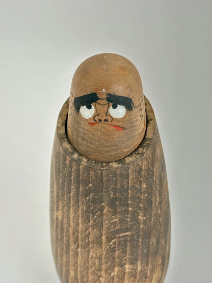 K10120 - Vintage daruma kokeshi Nasu
