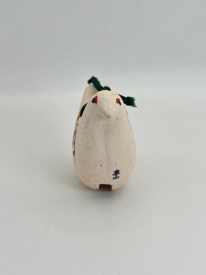 CB022 - Ornement cloche en argile Dorei pigeon hato 鳩