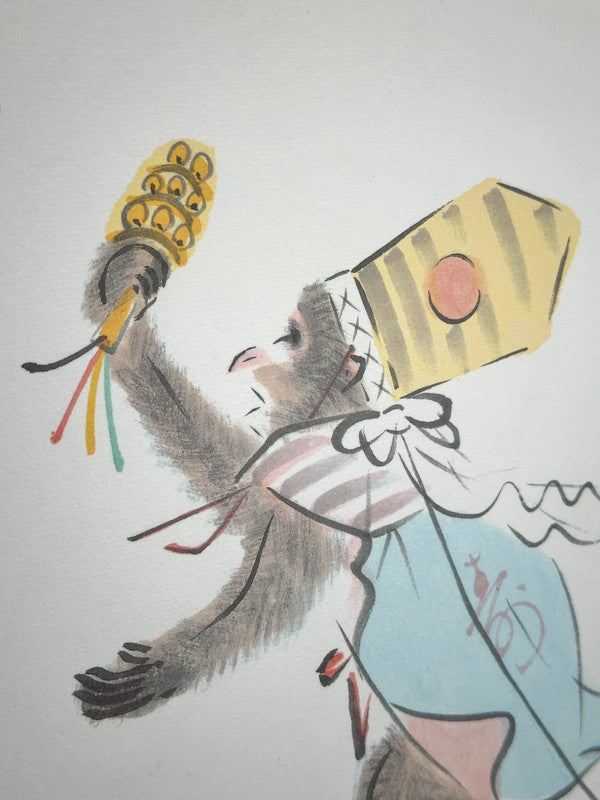 SHP80 - Shikishi print Beiju Monkey