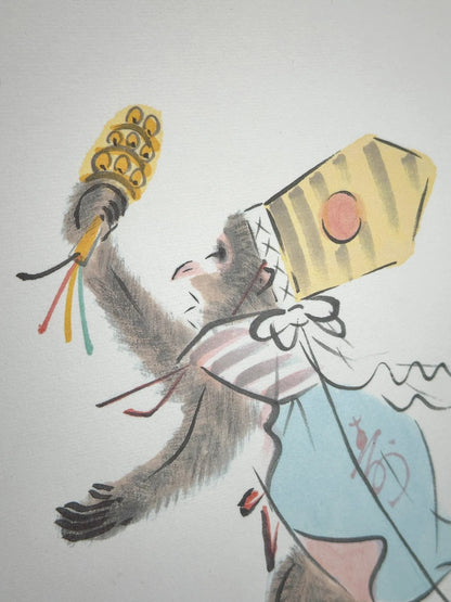 SHP80 - Shikishi print Beiju Monkey