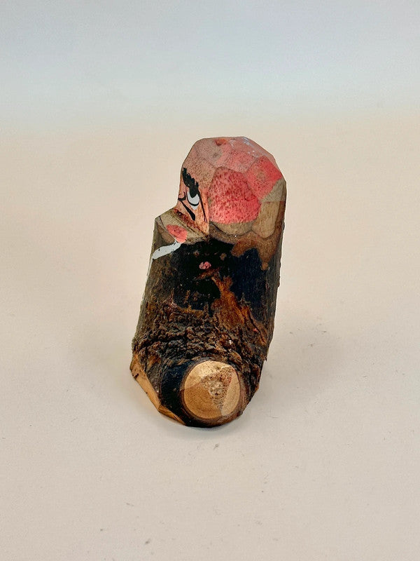 FT155 - Carving Folktoy Wooden Daruma