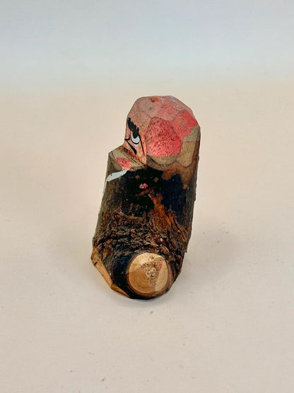 FT155 - Carving Folktoy Wooden Daruma