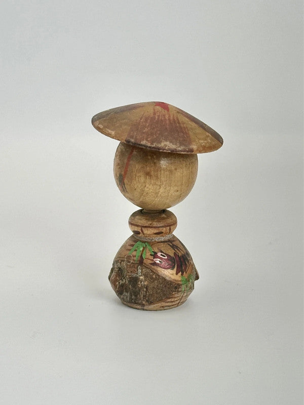 K05024 - Vintage mini omiyage kokeshi