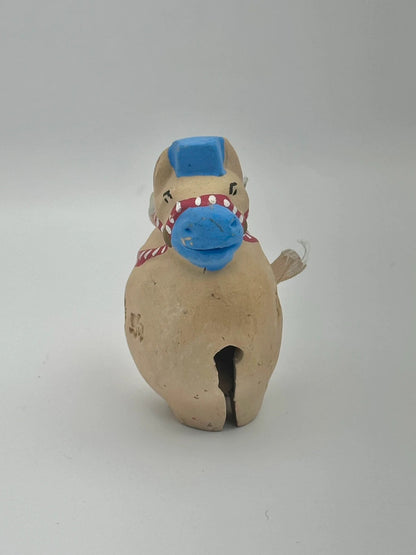 CB002 - Ornement cloche en argile Dorei Horse Miyazaki Jingu