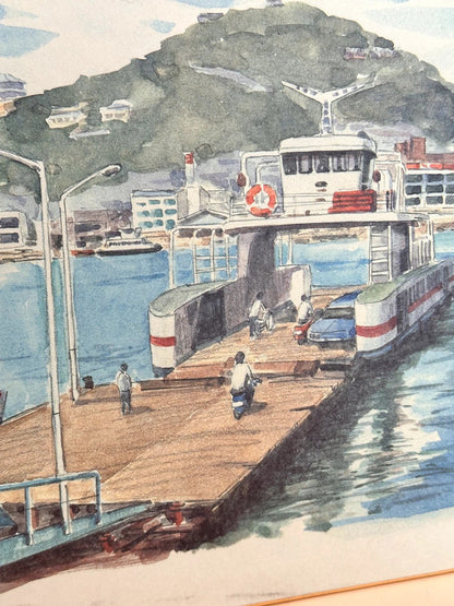 SHP124 - Printed Shikishi by Shigeharu Ueno 上野重治