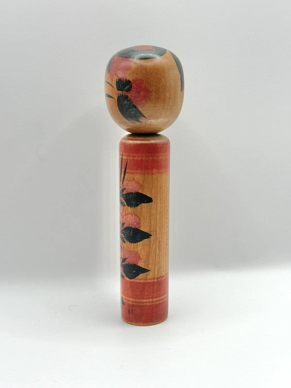 K15018 - Sosaku kokeshi by Kiyohara Takao 清原たかを