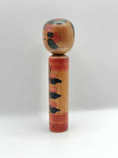 K15018 - Sosaku kokeshi by Kiyohara Takao 清原たかを