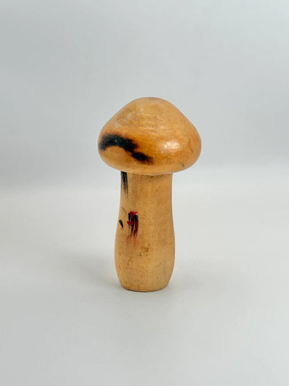 K10124 - Mushroom kokeshi doll