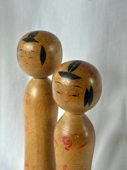 K10004 - One set of traditional kokeshi Nambu