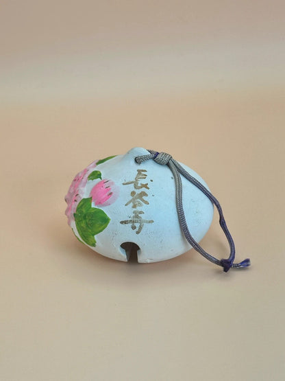 CB016 - Cloche décorative en argile du temple Dorei Hasedera