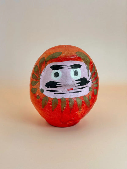 FT121 - Vintage Japanese Daruma folk toy