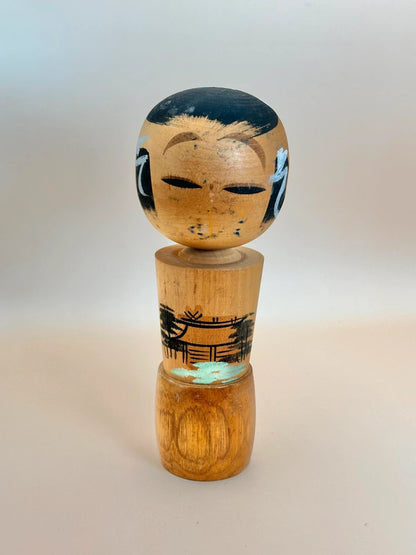 K18091 - Omiyage Onsen kokeshi doll