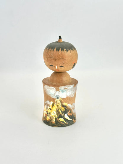 K10102 - Volcanic Vista Omiyage Kokeshi
