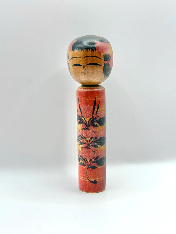 K15018 - Sosaku kokeshi by Kiyohara Takao 清原たかを