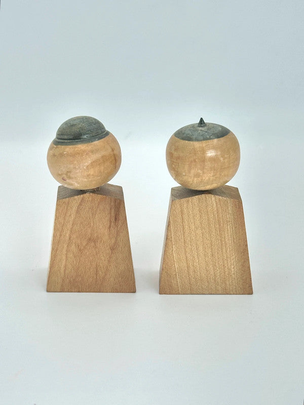 K05014 - Omiyage souvenir kokeshi shogi doll